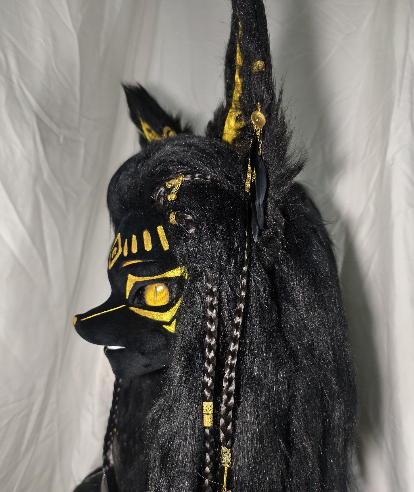 [Stock] Kig Furry Mask Fursuit Set