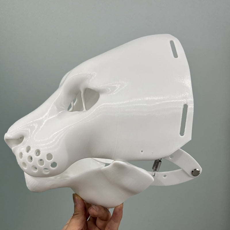 [Stock] 3D Printed Realistic Tiger Fursuit Head Base