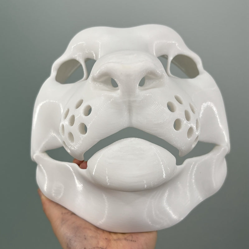 [Stock] 3D Printed Realistic Tiger Fursuit Head Base